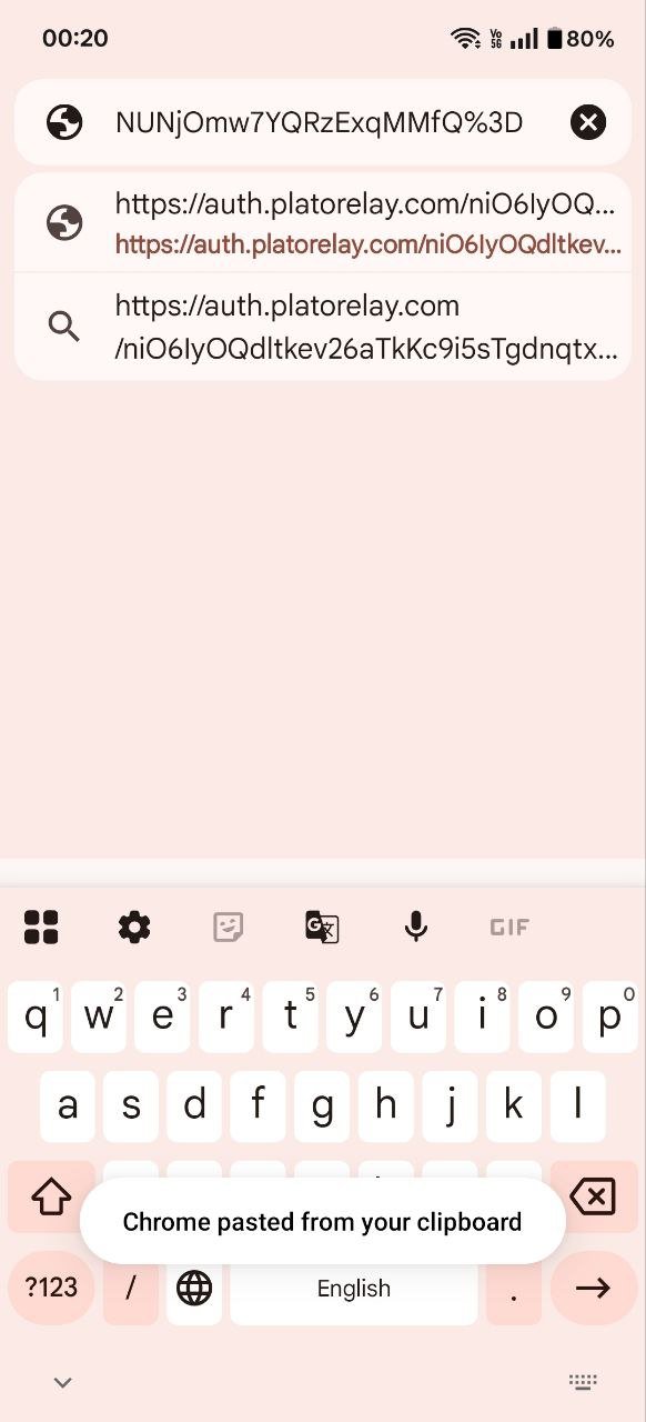 pasting delta app key link to get it free